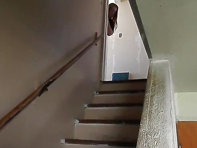 Fat old man masturbates to porn and then fucks that chubby redhead