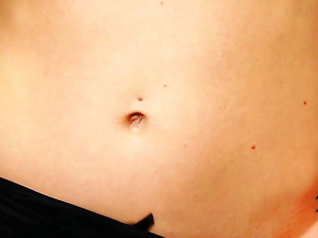 Teen stockings solo with a hitachi featuring adorable Dani Lynn