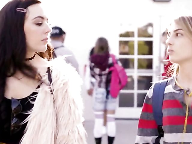 Lesbian young girls story with Kristen Scott and Kendra Spade