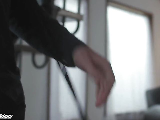 Passionate bondage sex with Aaliyah Hadid and Charles Dera