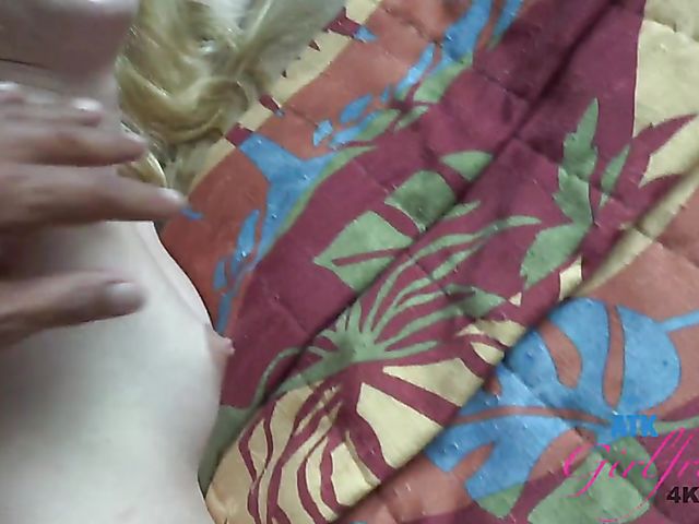 Banging ATK blonde girlfriend Victoria Gracen from your perspective