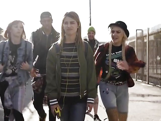 Teenage Kristen Scott's lesbian adventures