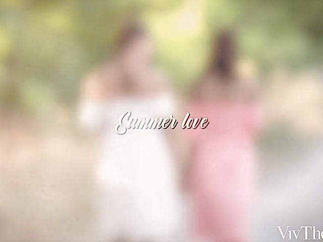 Sarah Cute and Alyssa Reece lesbian summer lust