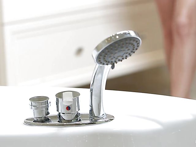 Bathroom masturbation with MetArt babe Jasmine Jazz