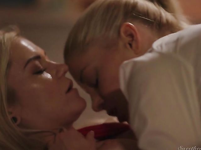 Charlotte Stokely and Chloe Foster lesbian relaxation in bed
