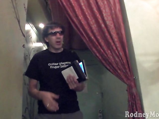 Rodney Moore's exotic BBW slave Kelly Shibari gets boned