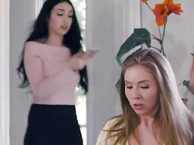 Three big tit lesbians Gia Paige, Lena Paul and Jade Baker feel good