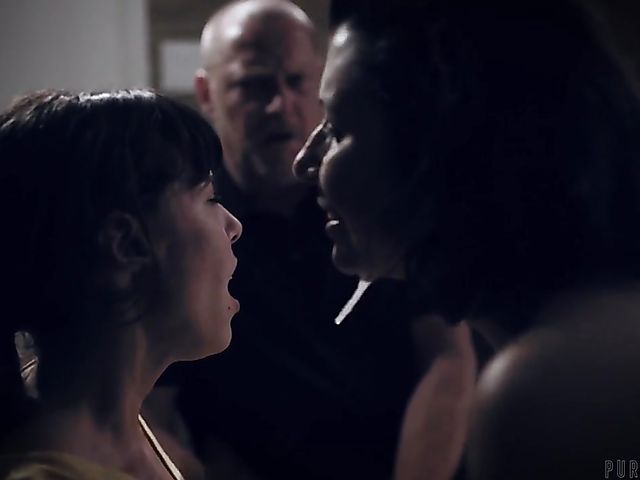 Sinful slut Ivy Lebelle gets ass fucked and makes couple watch