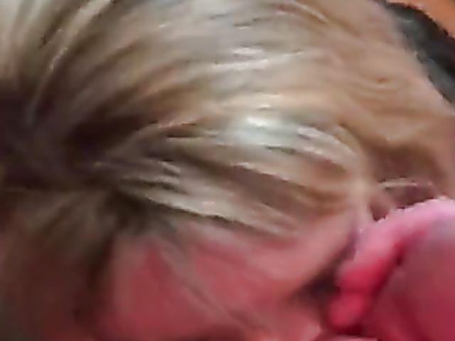 Amateur drunk wife sucking dicks for cum all over her face