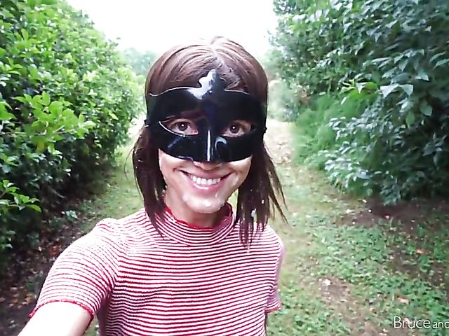 Bruce and Morgan's masked cumshot compilation