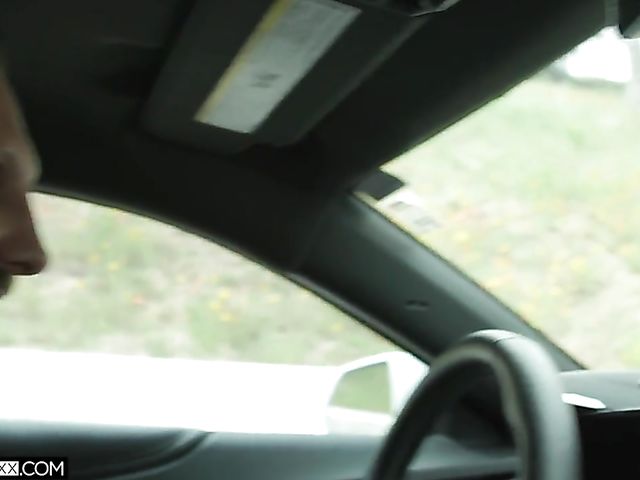 Sweet young brunette Miranda Miller gets some