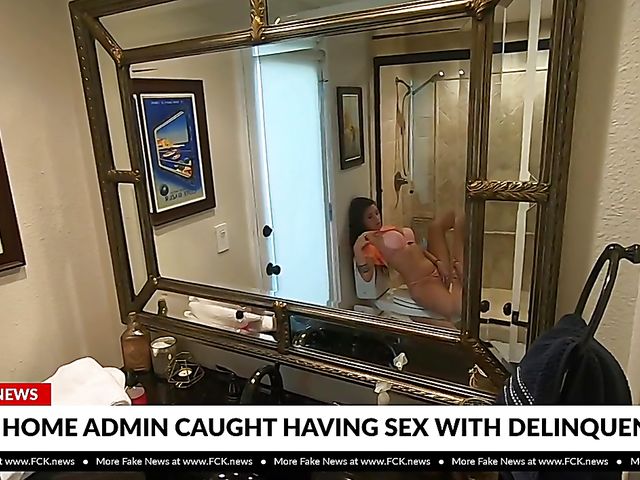 POV sex with busty Indica Flower getting her pierced cunt fucked for Fake News