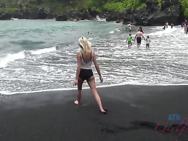 Traveling with naughty blonde teen Chloe Temple