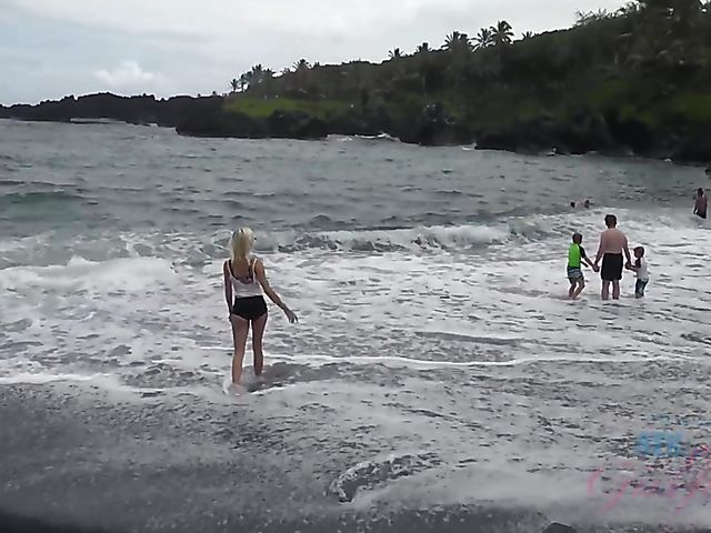 Traveling with naughty blonde teen Chloe Temple