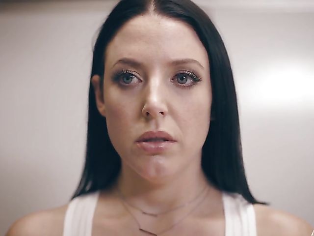 An XXX movie with busty brunette Angela White