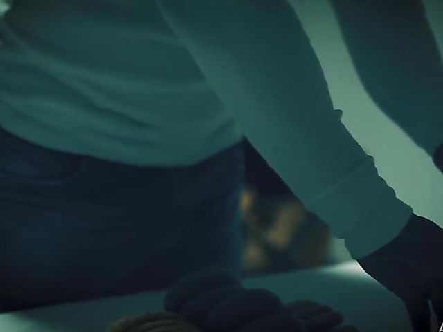 An XXX movie with busty brunette Angela White