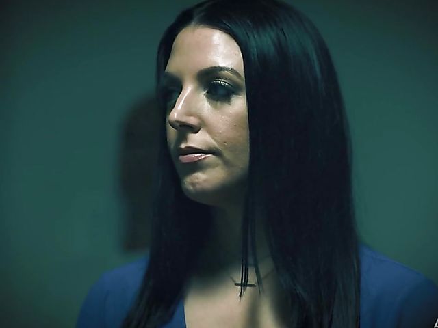 An XXX movie with busty brunette Angela White