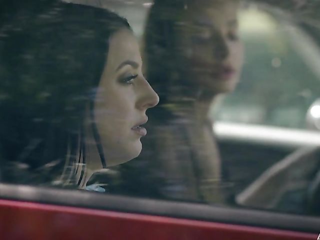 An XXX movie with busty brunette Angela White