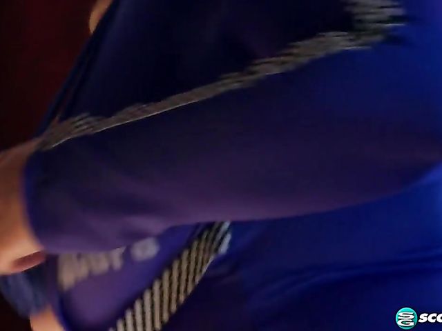 Big breasted BBW stripper Sadie Berry seduces a black guy