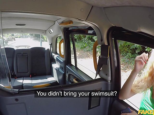 Taxi anal with long-haired horny slut Shona River