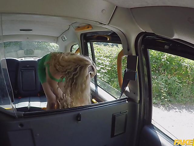 Taxi anal with long-haired horny slut Shona River