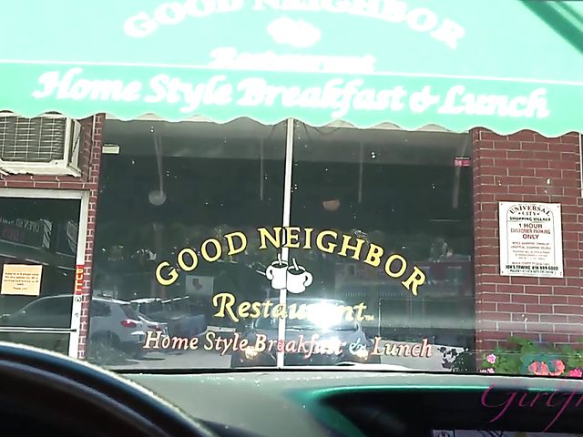 Blonde girlfriend Sky Pierce is proud of her tiny pussy and tits