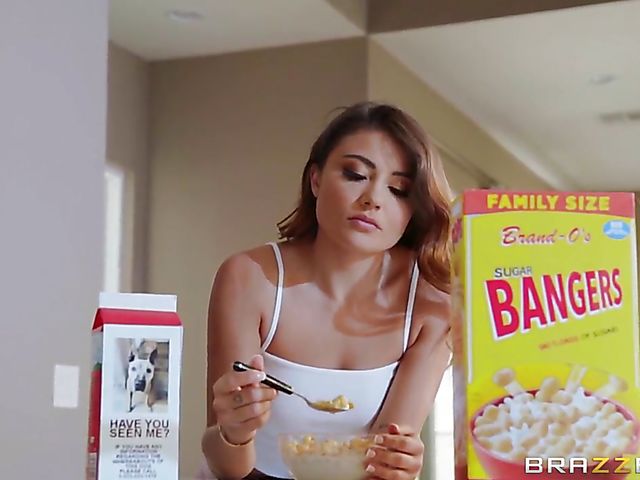 Adria Rae - Teen interracial morning with Ricky Johnson