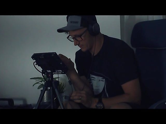 Behind the scenes of busty short hair blonde Skye Blue