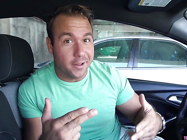 Sex in bed with long haired teen blonde Dylann Vox