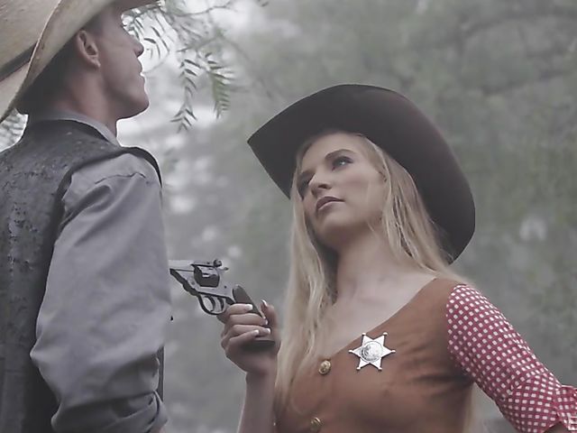 Lana Sharapova - Girl in boots outdoor fuck in the forest