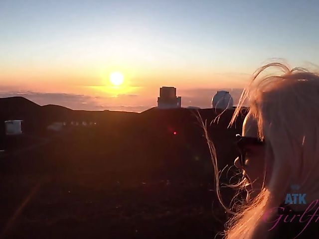 Elsa Jean - Blonde hair teen POV with her lucky boyfriend