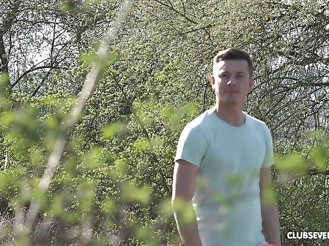 Teen outdoor fuck with Poppy Pleasure doing it in nature