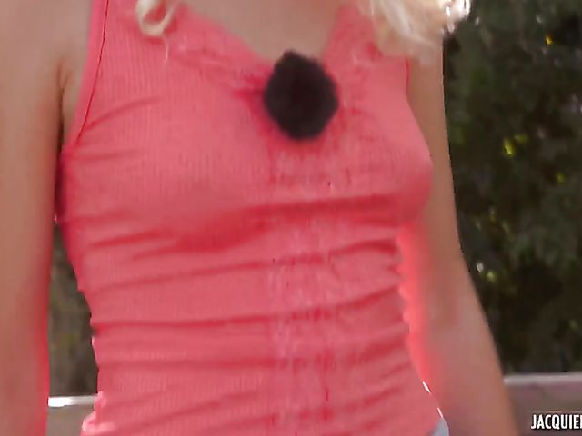 Red stockings anal with 24-year-old blonde Helena