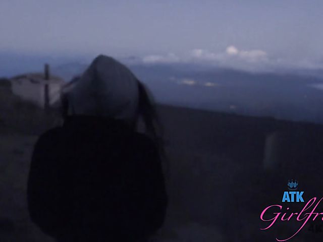 Black girlfriend Noemie Bilas gets ass fucked by her white lover