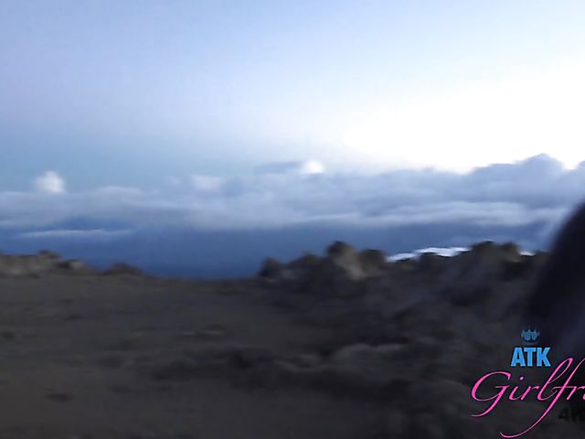 Black girlfriend Noemie Bilas gets ass fucked by her white lover