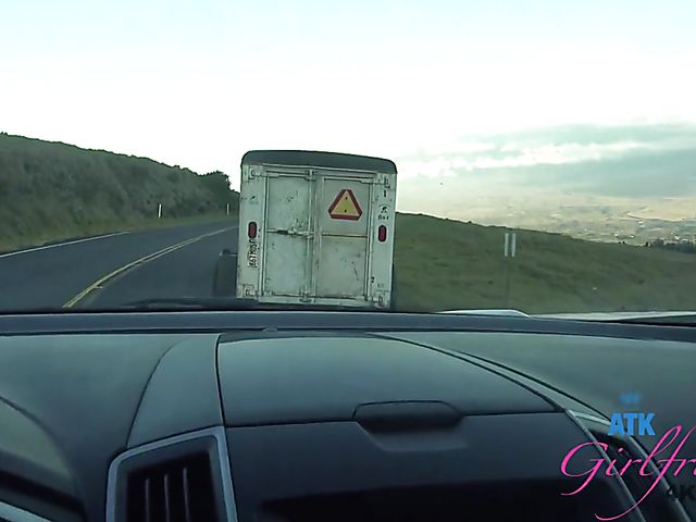 Black girlfriend Noemie Bilas gets ass fucked by her white lover