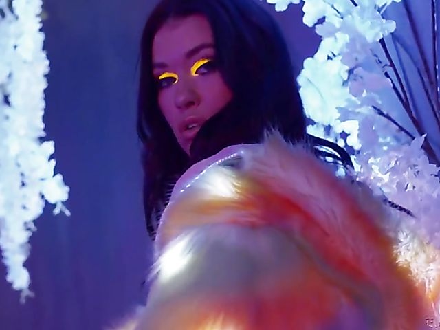 Neon lesbian orgy with toys featuring Amirah Adara, Sophie Sparks, Misha Cross, Anna De Ville and Tiffany Tatum