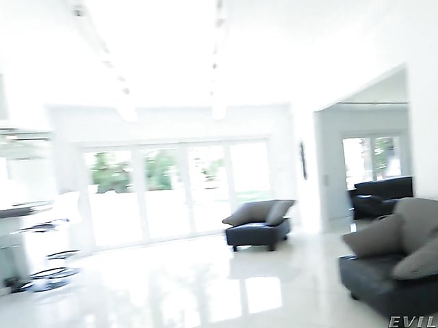 Busty Nina Elle POV with a lucky cock in her milf hole