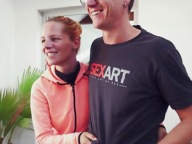 Sex Art behind the scenes with fair haired Alecia Fox