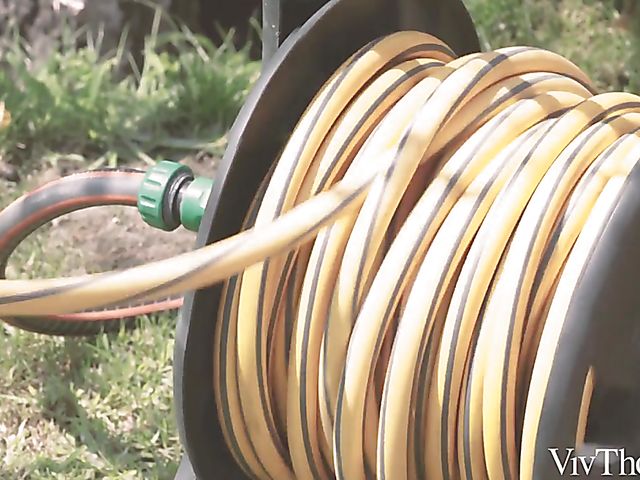 Outdoor lesbian summer love with Adira Allure and Lilu Moon