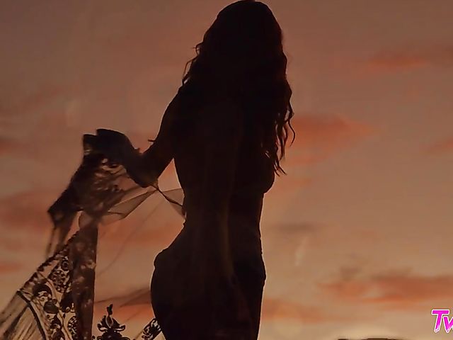 Twistys solo in the mountains and fingering in bed with sexy redhead Lacy Lennon