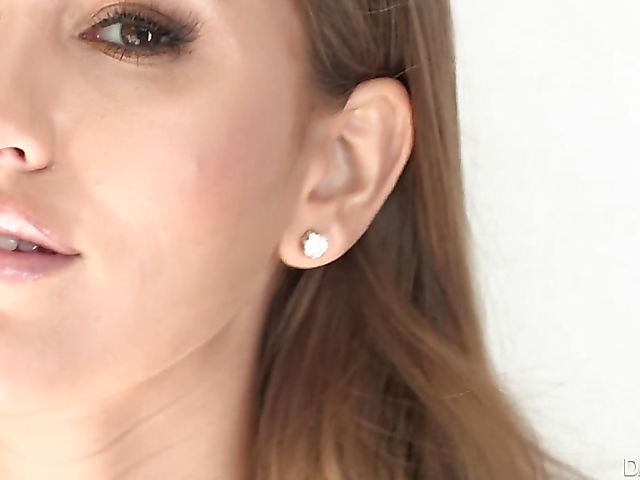 Girl in a miniskirt Paige Owens gets a black cock anal experience