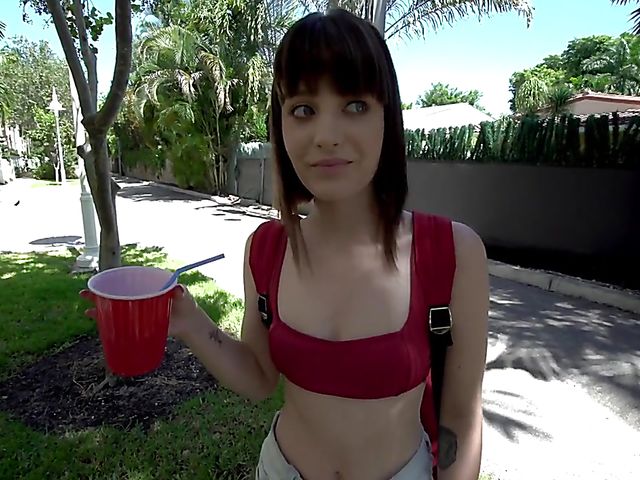 Balcony fuck with nasty teen girl Nala Nova