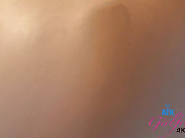 Barefoot blonde POV with slender girl Sky Pierce