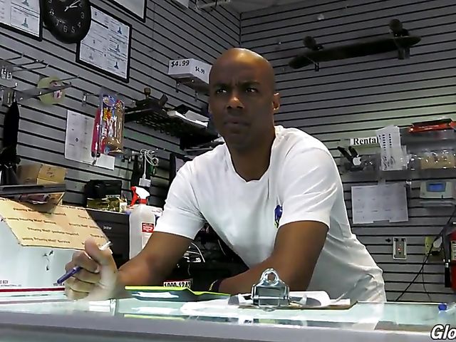 BBC gloryhole with excited young slut Jane Wilde