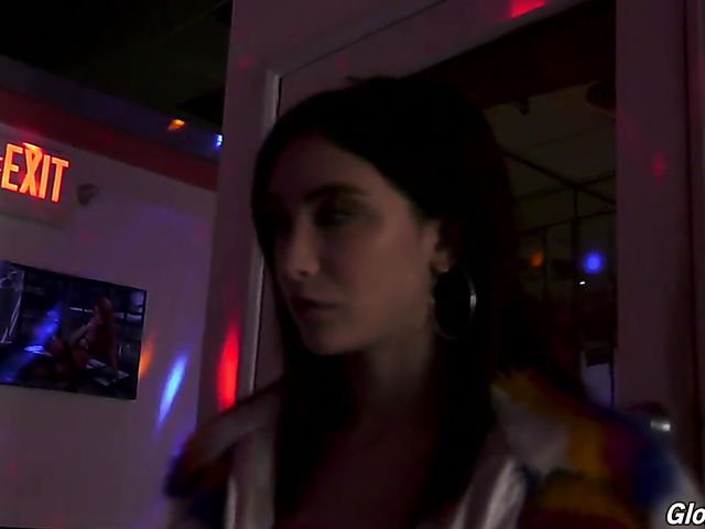 BBC gloryhole with excited young slut Jane Wilde