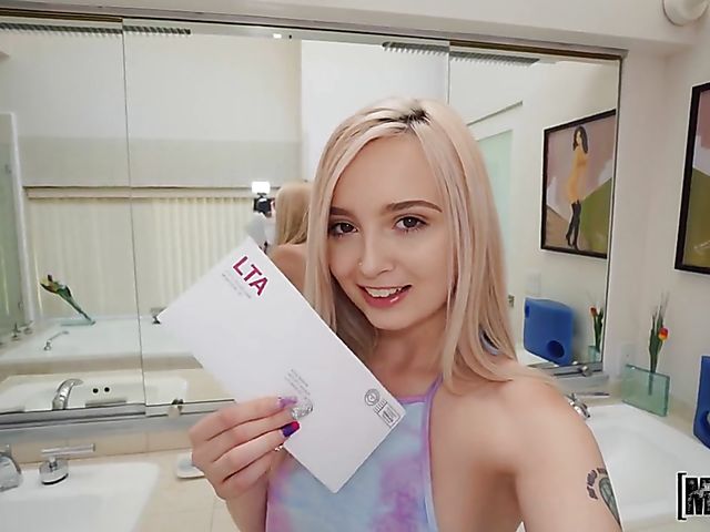Teen anal POV with angelic blond girl Lexi Lore