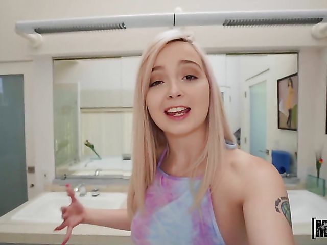 Teen anal POV with angelic blond girl Lexi Lore