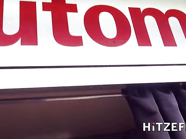 Public sex in Berlin with long-haired German blonde Lena Nitro