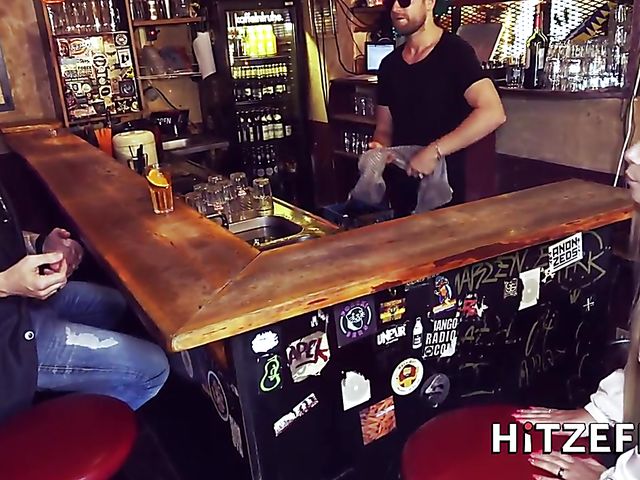 Public sex in Berlin with long-haired German blonde Lena Nitro